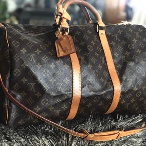 Authentic Louis Vuitton keepall 50 bandoliere